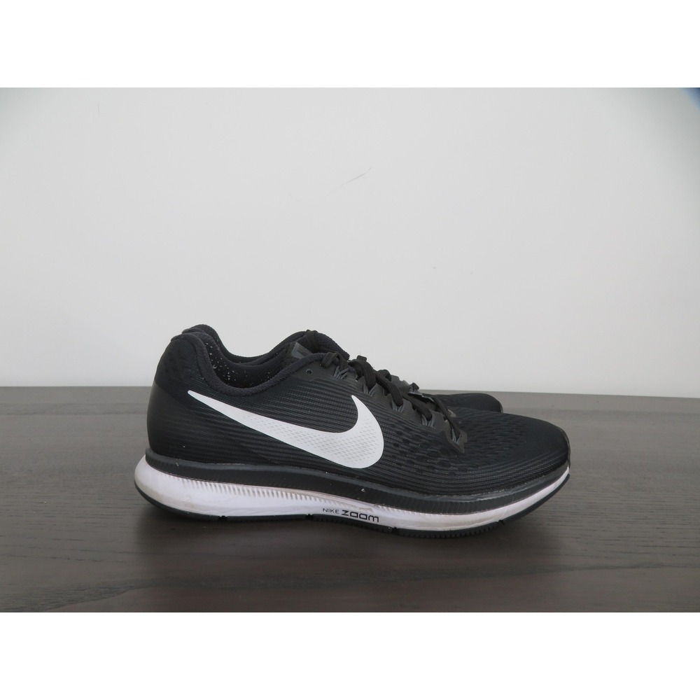 Nike Air Zoom Pegasus 34 Shoes Womens 8.5 Black Running Sneakers Road 880560-001